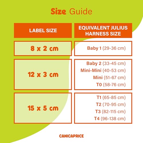 Pack of 2 Customizable Labels for Tactical Harness - 2 Custom Hook and Loop Patches Compatible with Every Harnesses - Choose Your Text, Design, Logo, Color, Size and Font (Black, 8x2cm) - Image 5