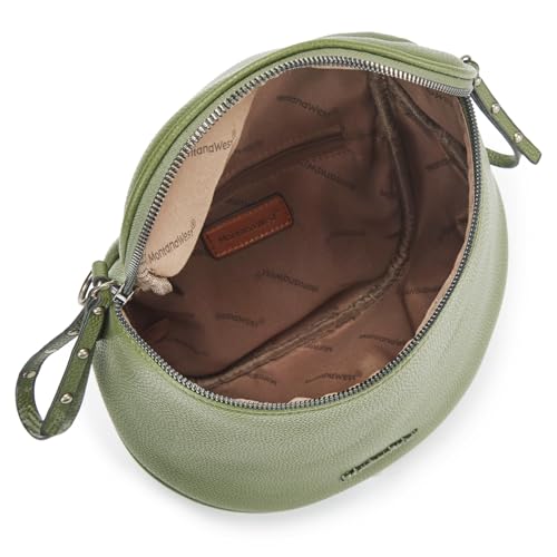 Image of Montana West Crossbody Bag for Women, Large Bum Bag Purse Soft Vegan Leather Travel Fanny Pack with Coin Purse