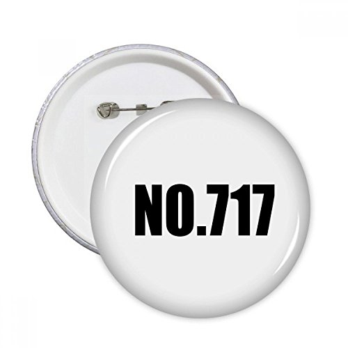 Pins rond 717 accessoire de mode XL pour personnaliser un sac à dos ou une veste