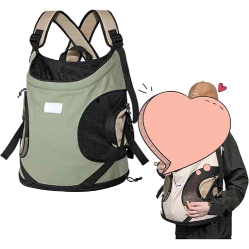 犬用 だっこひも リュック型 ペット用 キャリーバッグ 猫 抱っこ紐 おんぶひも 抱っこバッグ ペットスリング 小型犬 リュック ショルダー 肩掛け 底板 長さ調節可能 飛び出し防止 お出かけ 軽量 REENEW 人間工学 持ち運び便利 ポケット付き (A