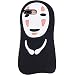 iPhone 7 Plus Case, MC Fashion Cute 3D Japanese Cartoon Spirited Away Kaonashi No-Face Soft Silicone Phone Case for Apple iPhone 7 Plus (2016) and iPhone 8 Plus (2017) (No-Face)