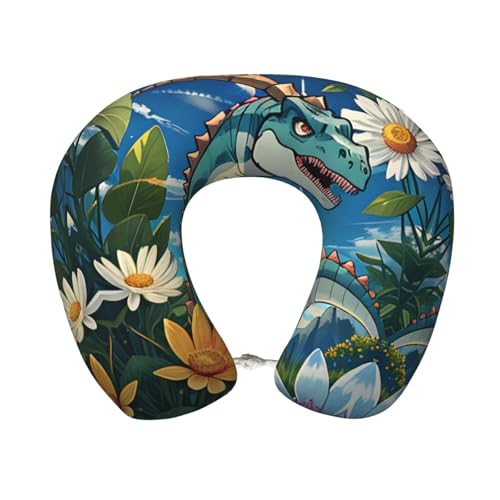 Almohada de viaje en espuma viscoelástica 30 cm miniatura 1