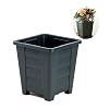 Gertok Blumentopf Blumentöpfe Pflanzenzubehör Pflanzgefäße für die Wand Blumentöpfe für Balkon Gartendekorationen Hauptdekorationen Blumentöpfe Indoor 4.23inch