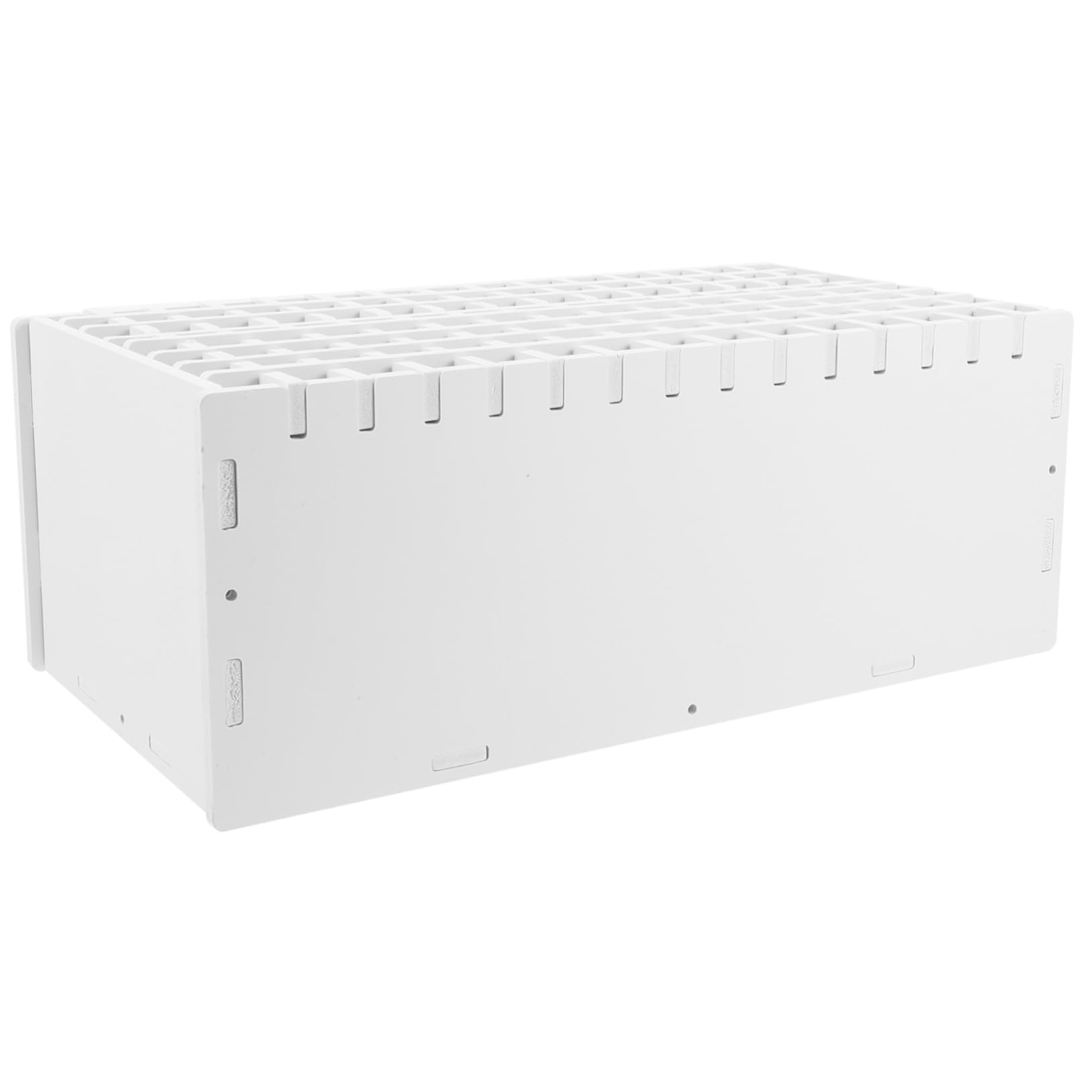 Organizzatore da Tavolo in Legno Scomparti e Bordi Lisci, Porta Penne Bambina Robusto per Back To School Party e Uso Scolastico