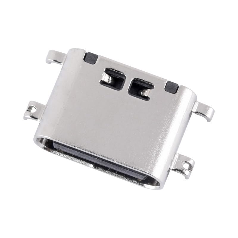 elpart 5A USB 3.1 SMT USB Connector Type C 16 Pin Socket USB Type-C Female Placement 0.8mm SMD DIP for PCB Design DIY Charging - #elPart2334212 (Package: 50 pcs)