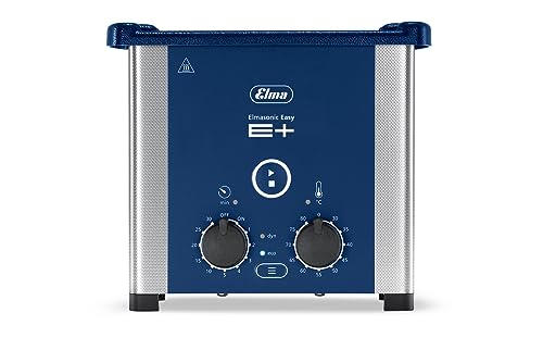 Elmasonic 111 8890-101 EP30H Ultrasonic Cleaner for Jewelry, Lab/Dental Cleaning with Deep Clean Dynamic Mode & Gentle Eco Mode, Heater/Timer, .75 gal Tank Capacity