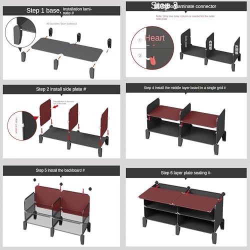 Image of Plastic Shoe Rack for Home | ๐๐ ๐๐ข๐๐ซ Foldable Dustproof Shoe Storage Cabinet & ๐ ๐
๐ซ๐จ๐ง๐ญ ๐๐จ๐จ๐ซ๐ฌ | Space Saving Multipurpose Organizer for Entryway, Bedroom, Living & Office| Grey