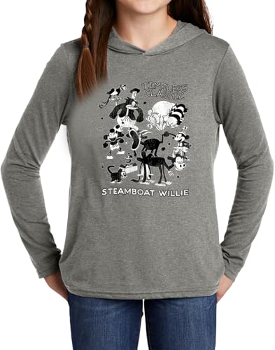 Steamboat Willie Timeless Classic Kids Long Sleeve Hoodie