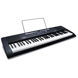 JUAREZ Opus JRK682 61-Key Electronic Keyboard Piano with LCD Digital Display, MIDI Function|Touch Response|Adapter|Key…