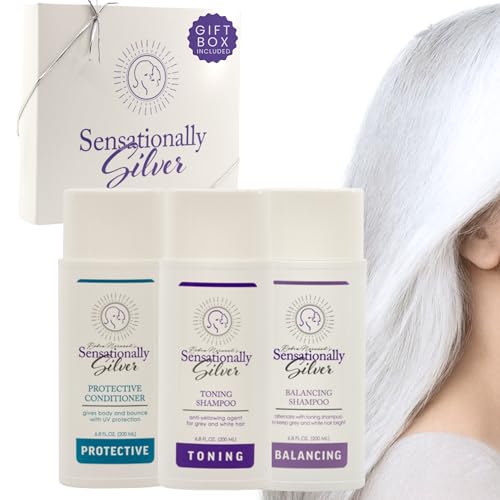 Sensationally Silver 3-Piece Gift Set – Premium Hair Care Trio