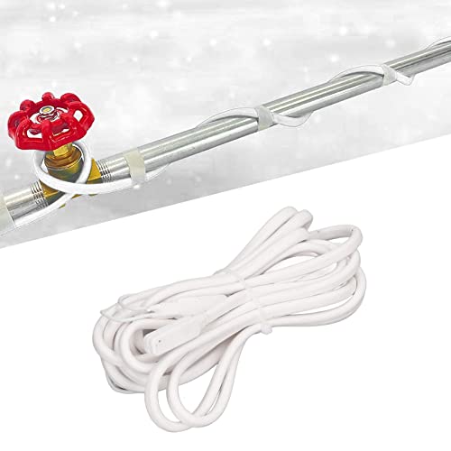 Heizkabel 4m, Rohrheizkabel Wasserdichtes Silikon Warmekabel Cable Chauffant Heizmatte Terrarium Abtauen Frostschutz Erwärmung 160W AC 200V