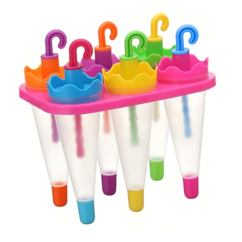 PRETYZOOM 2Sets DIY Ice Cream Molds Reusable Popsicle Maker with Cells for Fun Family Treats Easy to Use Store Random Colors for Homemade Ice Lollies