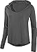 Produktbild Golden Lutz - Damen Yoga-Shirt mit Kapuze, Langarm (anthrazit, XS - 32/34) | CRIVIT