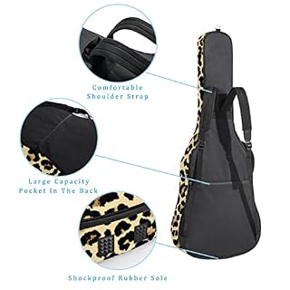Étui de protection rembourré pour guitare classique acoustique Motif chat, Multicolore 07, 42.9×16.9×4.7 in, Organiseur… - Les Beatles, Paul McCartney, John Lennon, RIngo Starr, George Harrison Étui de protection rembourré pour guitare classique acoustique Motif chat, Multicolore 07, 42.9x16.9x4.7 in, Organiseur… – Image 3