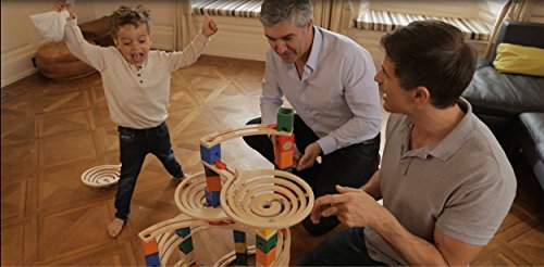 Quadrilla, la Pista di Biglie in Legno di Hape