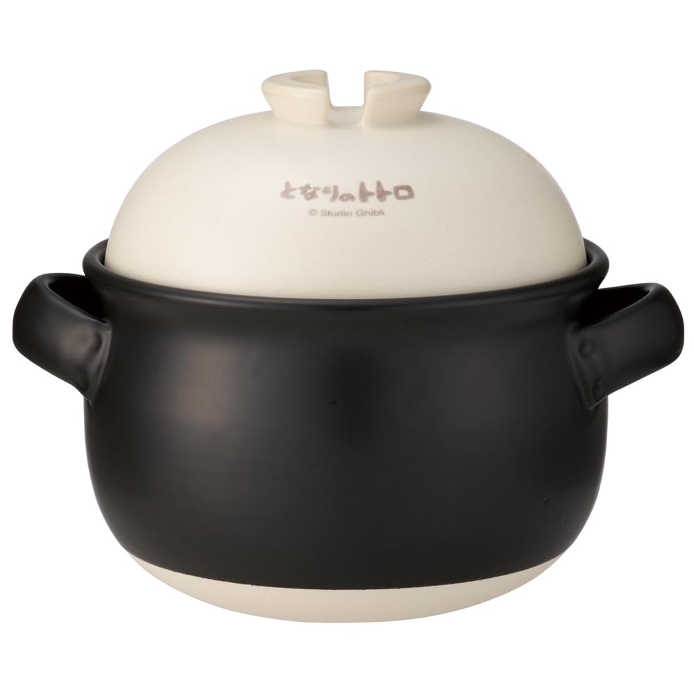 新品　ジブリ　となりのトトロ　萬古焼き　ごはん鍋　3合　高級　保存　日本製 萬古焼 ご飯 鍋 3合 ばんこやき 万古焼 陶器 焼き物 スケーター