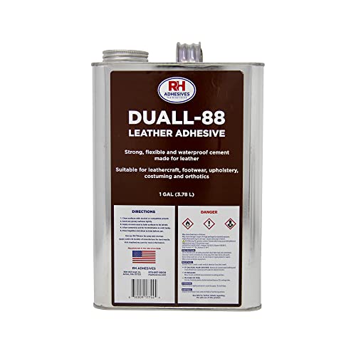 Duall 88 Cemento de neopreno | pegamento para reparación de zapatos de 1 galón
