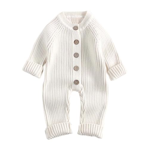 Ropa Bebe Niño 3-6 Meses - Monos De Punto Para Niños Y Niñas, Para Otoño E Invierno, Conjunto Acogedor Para Bebés De 3 A 24 Meses