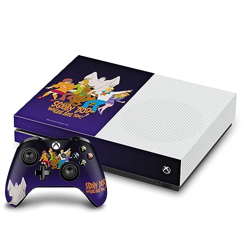 Autocollant Xbox One S Scooby-Doo en vinyle anti-bulles et net