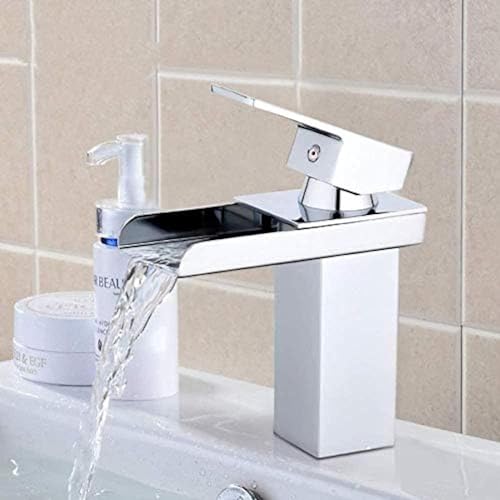 Grifo de cocina con cascada y diseño antiguo para fregadero elegante