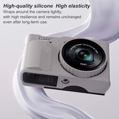 Funda de silicón para cámara Panasonic LUMIX ZS99 miniatura 6