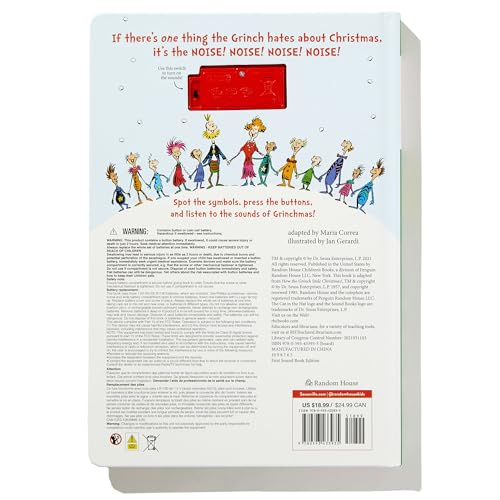 Dr. Seuss's The Sounds of Grinchmas with 12 Silly Sounds!: An Interactive Read and Listen Book (Dr. Seuss Sound Books) - Image 6