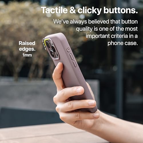 Image of TineeOwl for iPhone 16 Pro Max Magnetic Case, [Covered Camera Control Button], Compatible with MagSafe, TPU, Minimalist, Slim /Thin, Grippy - Dune Series (Dusty Lilac, iPhone 16 Pro Max)