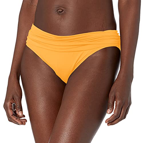 Image of La Blanca Women's Island Goddess Shirred Band Hipster Bikini Bottom