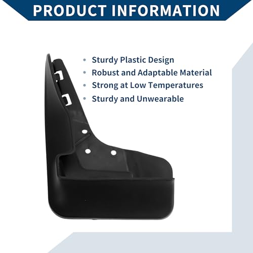 Image of Mud Flaps Splash Guards W /Mount Accessories for Mercedes-Benz GLE without Pedal 2015-2019 Front and Rear Mud Guards 1 Set