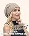 FURTALK Slouchy Beanies for Women Winter Hats Soft Warm Beanie Hat Ladies Knitting Skull Beanies