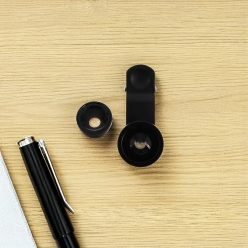 Mipcase 3-in-1 Clip-on Fisheye Wide Angle Macro Lens for Smartphone Camera, Universal Cellphone Lens Attachment Compatible with Most Mobile Phones for Photography and Video - Image 4