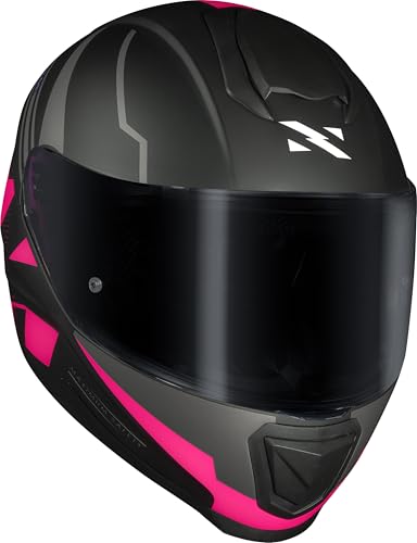 Capacete Norisk Razor Full Matte Black/Pink - 56/S