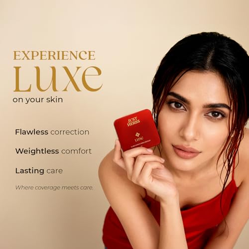 Image of Just Herbs Luxe Illume Correct Creme Concealer | Luxury Makeup | Ayurvedic Skin-Loving Formula | High Coverage | Long-Lasting | Covers Dark Circles (150 TOFFEE)