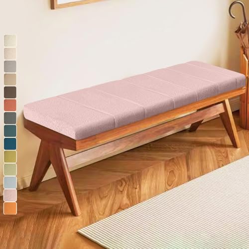 Lsjoaw Outdoor Bench Cushion 63x15.75x1.57in Patio Bench Cushion Indoor Patio