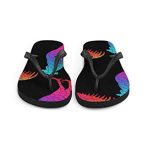 Rooster Bird Farm Animal (125) Flip-Flops4
