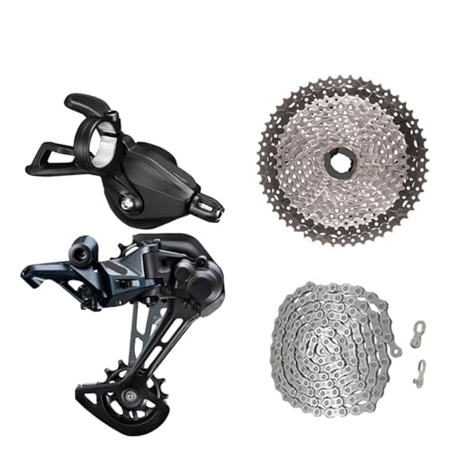 M7100 1X12S �O���[�v�Z�b�g�V�t�g���o�[���A�f�B���C���[ M6100 �`�F�[�� HG �J�Z�b�g 12S 46T 50T 52T �o�C�N���i(52T Set)