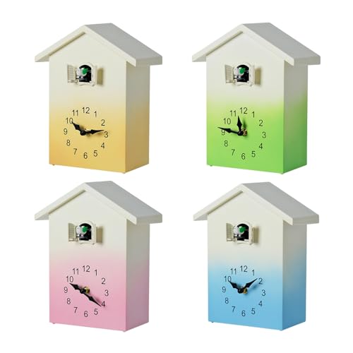 Reloj de pared con péndulos y pájaros cantando 5