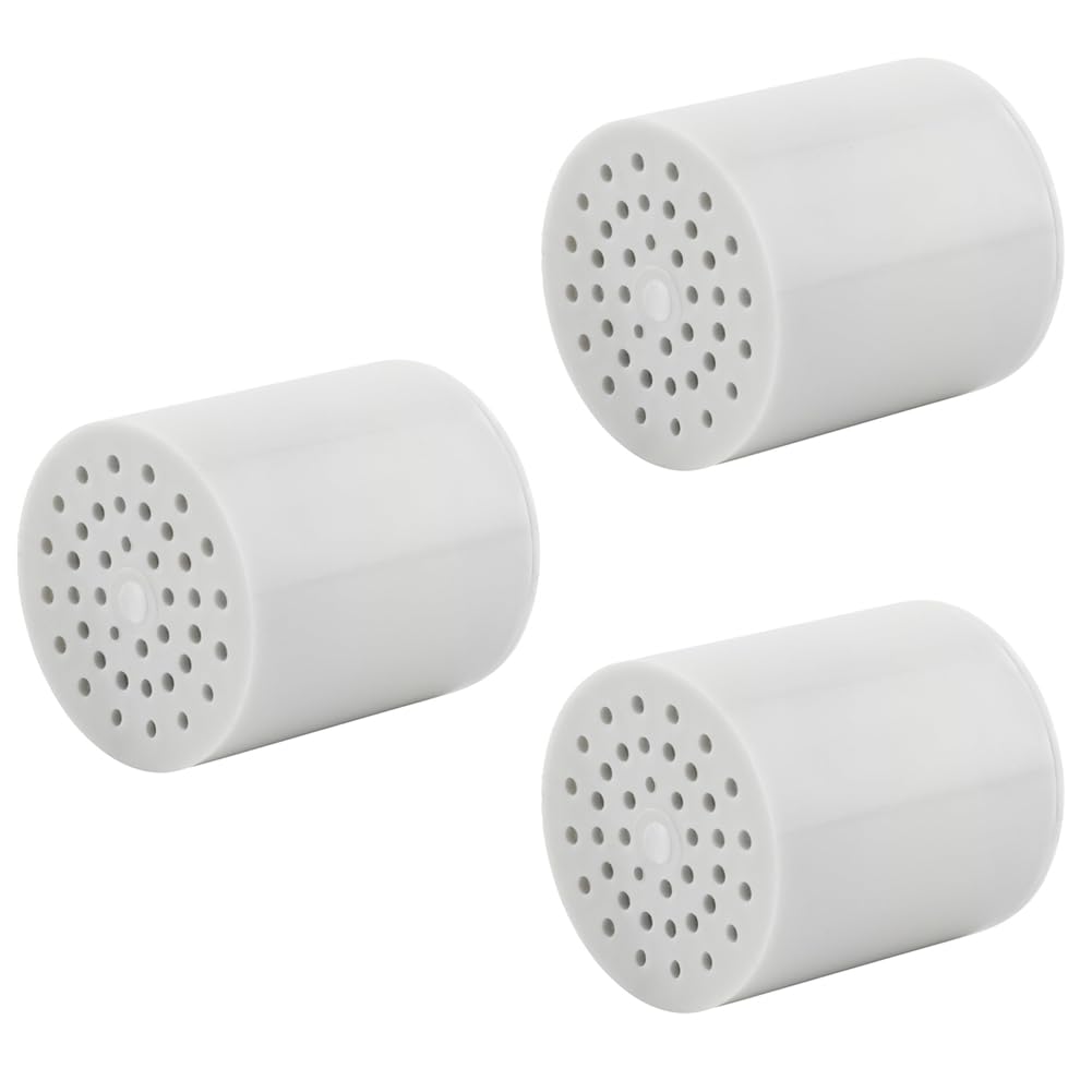 Xnuiasqe High Output Universal Replacement Shower Filter 3Pcs-Reduces Chlorine& Toxins In Water Lasting