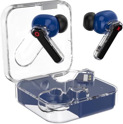 Image of SIXTHGU Ear Buds Wireless Earbuds Bluetooth 5.4 Headphones with 40H Playtime Touch Screen Earbuds, Call ENC Noise Active Noise Cancelling, in Ear Headphones for iPhone /Android (White)