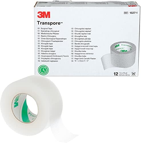 Transpore 3M 1527-1 Tape (Pack of 12)