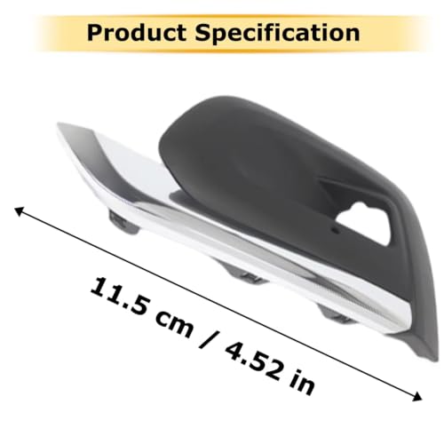 Cubierta bisel luz antiniebla para parachoques Peugeot Rifter 19-22 4