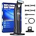 Produktbild Intimrasierer Mann Rasierer Herren Elektrisch,100% wasserdicht Body Shaver men, Körperrasierer herren mit LED Licht, Intimbereich Körper haar trimmer, Full Body groomer Bart Hair Remover für Männer