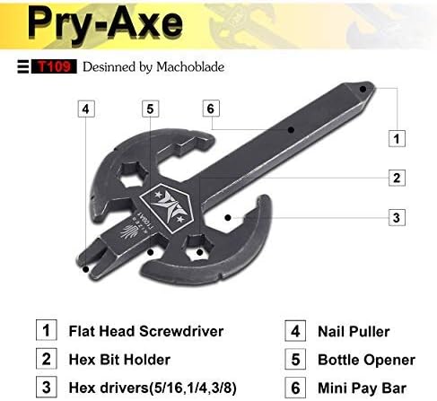 Kizer Keychain Multi-Tool,Titanium 6-in-1 with Durable, Compact Titanium Construction