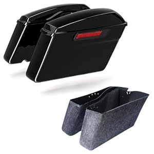 Drvgoods Black Hard Saddlebags Road Abs Platice Saddlebag-Type Bhsffhtrsgs2 For Harley Davidson 1 419m8m7ykcl. sl500 . ss300