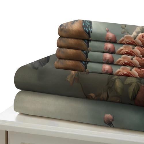 Parure de lit Kangaroo Beach microfibre respirante housse de couette effet 3D - 7