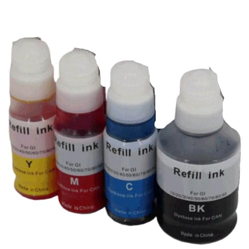 Recharge d'encre GI50 pour imprimer sans interruption sur G6050 G7050 et GM4050