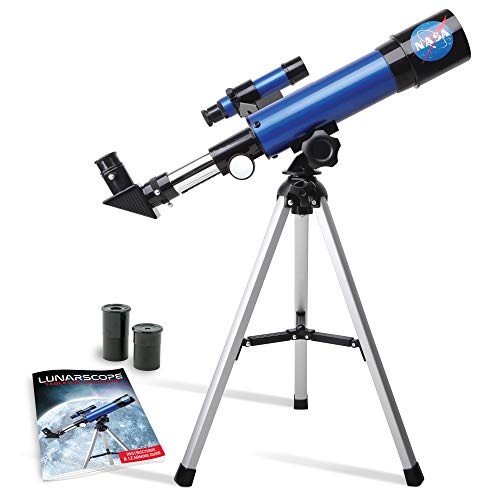 NASA Lunar Telescope for Kids Ages 8-12 with Tripod and Finder Scope