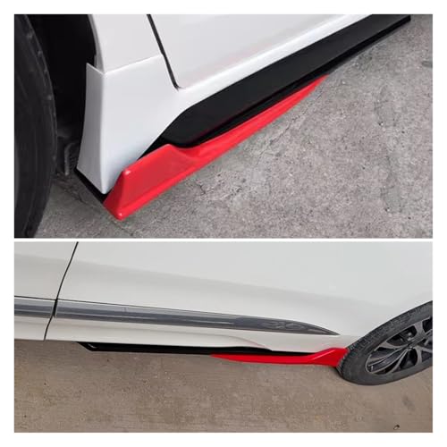 Divisor de paneles basculantes negro rojo para A6 C7 y A1 3