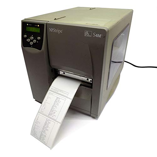 Zebra S4M Direct Thermal Label Printer With Usb, Serial And Parallel Ports, 6 In/S Print Speed, 203 Dpi Print Resolution, 4.09" Print Width, 110/220 Vac #TOP24