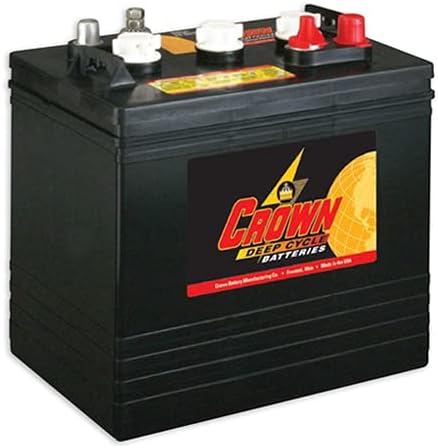 Crown Replacement for Trojan T105 6 Volt Battery - 4 Pack